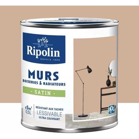 Peinture Murs, Boiseries, Radiateurs RIPOLIN Satin Gold Manosque 0,5 L (1/3)