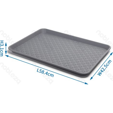 Tapis à Repas Chien et Chat - Anti-Dérapant Facile à Nettoyer (1/3)