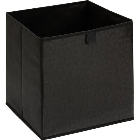 Boîte mix'n modul carré pliable 31x31cm imprimé léopard - 5five (1/3)