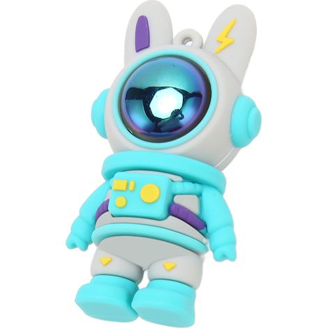 Clé USB 32GB Lapin Astronaute, USB 2.0 Mémoire Flash Rapide, Plug & Play pour Ordinateur, Voiture, Bureau - Design Mignon et Amusant (1/5)