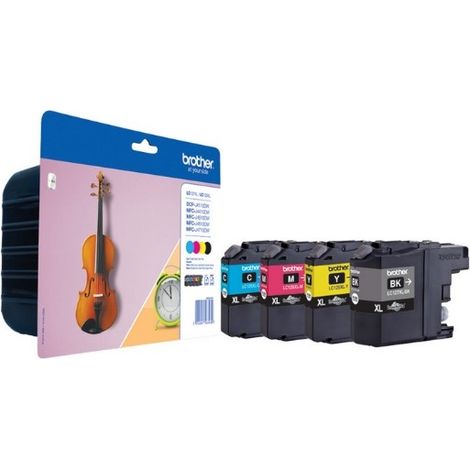 Brother LC-127XL Pack de 4 Cartuchos de Tinta
