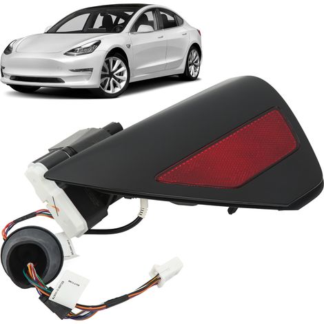 Ensemble de couvercle de port de charge gauche Tesla avec moteur 1525134-00-A, convient aux Tesla Model 3 2017-2022. (1/5)