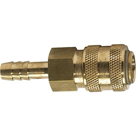 Riegler SchnellverschlusskupplungNW 5, Messing, connect-line, Tülle 4mm (1/3)