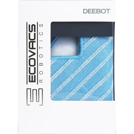 Chiffons de nettoyage ecovacs d-cc3f lot de 3 bleus