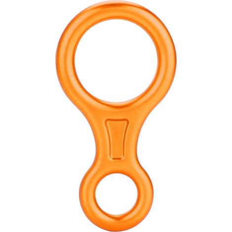 Abseilgerät in Achterform, 35 kN - Kletter- und Rettungsring (Orange)