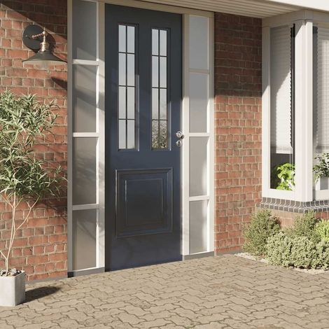 Maison Exclusive - Lámina de ventana esmerilada PVC gris 90x500 c (1/5)