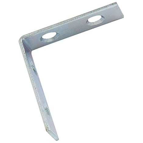 Merriway BH01108 Squadrette Angolari di Supporto, Bianco, Set di 25 Pezzi (1/2)