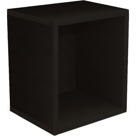 Étagère cube modulaire M73, étagère indépendante, 40x34x29 cm noir