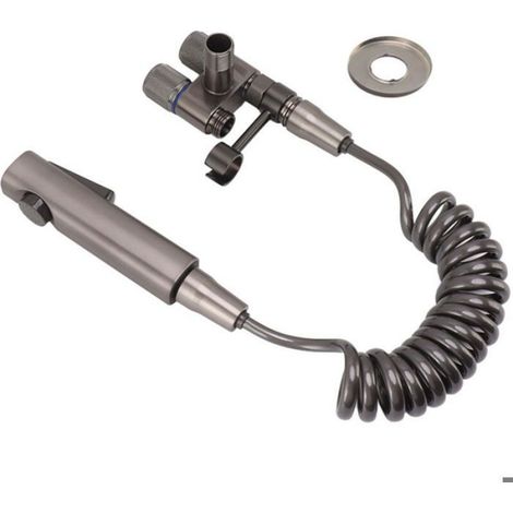 Pulvérisateur Bidet - Acier Inoxydable - Pour Toilettes À Main - Installation Rapide - 1 Pièce (1/4)