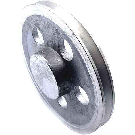 Poulie trapézoïdale aluminium moyeu plein SPZ150/1ALU