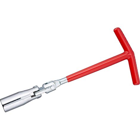 Chiave Snodabile Monta Smonta Svita Candele a T AutoMoto 16mm Montaggio Candele (1/5)