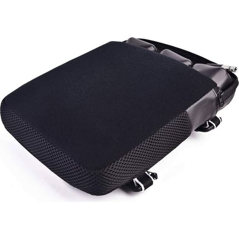 Motorcycle Saddle Cushion, Motorcycle Saddle, Universal Cruiser Seat Air Motorcycle Air Cushion for Sport Touring (S 29.2 x 22.9 cm) (1/5)