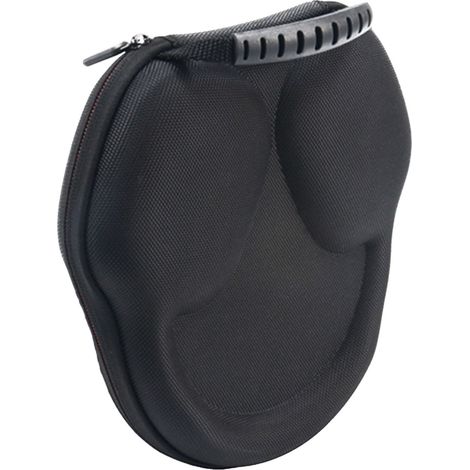 Tragetasche für Kopfhörer, robustes, stoßfestes und wasserdichtes Etui mit Zubehörfach, Abmessungen 22 x 21 x 5,5 cm (1/5)