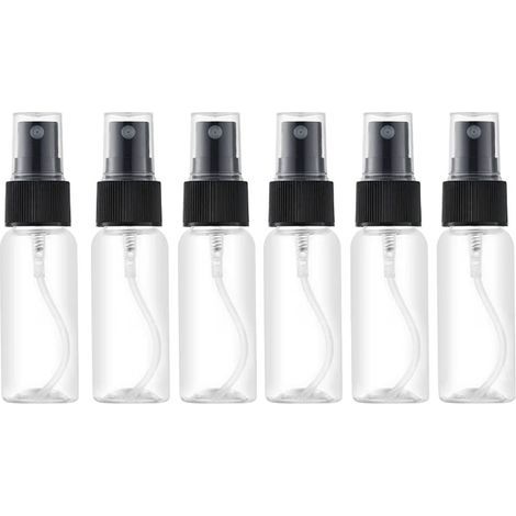 Transparent 30ml Amber Empty Spray Bottle (12 Pieces) Perfume Atomizer, Refillable Travel Bottle, Cosmetic Sprayer (1/5)