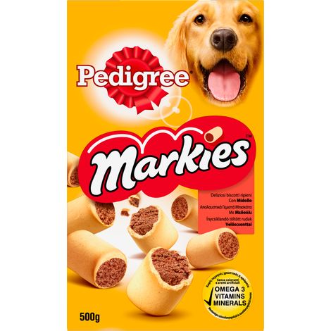 Biscuits pour chiens Pedigree Markies 500 g (1/2)