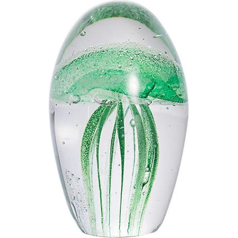 Ornement méduse en cristal 3d, animal marin, presse-papiers, artisanat de collection pour la maison, le salon, le bureau, décoration de bureau, cadeau (1/5)
