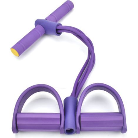 Bande de résistance multifonctionnelle pour pédales, corde de yoga élastique en latex naturel, équipement de fitness pour étirements abdominaux, lombaires, des bras et des jambes, et entraînement amin
