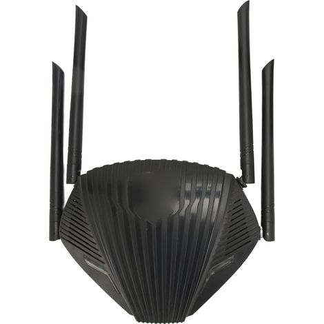 Routeur Wi-Fi AC1200 Mbps 2,4 GHz + 5 GHz, 4 antennes, MU MIMO, amplificateur de puissance externe, routeur Internet pour bureau familial, prise US 100-240 V (1/5)