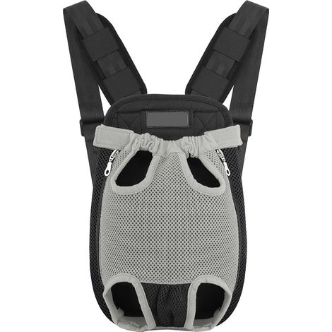 Sac à dos pour animaux de compagnie, respirant et confortable, spécialement conçu pour les chiens de petite et moyenne taille, les chats et les chiots. Pattes réglables pour un transport aisé. Taille (1/5)