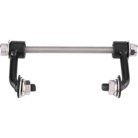 Kit de elevación de depósito, hierro aluminio negro plateado Instalación fácil Gasolina para uso diario Reemplazo Sportster XL 883 1200 48 72 1995 y posteriores (1/4)
