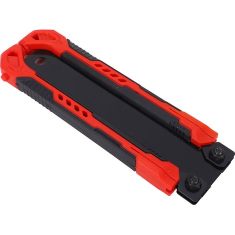 Scie pliante à main pour jardin, lame en acier carbone SK5, outil de coupe portable pour arbres, bois, camping et travaux de jardinage, élagage domestique (1/5)