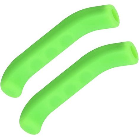 Funda protectora para maneta de freno, puños de manillar de bicicleta de silicona, antideslizantes e impermeables, accesorio de protección - Accesorios para bicicleta - Verde (1/5)