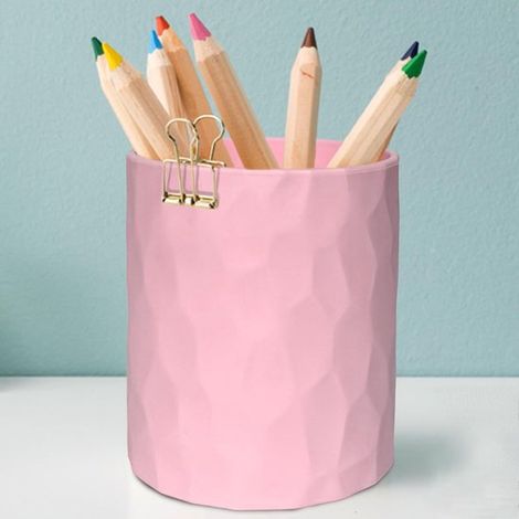 Portapenne da scrivania, astuccio per penne, portapenne da scrivania in silicone impermeabile, portapennelli da trucco, astuccio per penne (Leggero) (1/5)