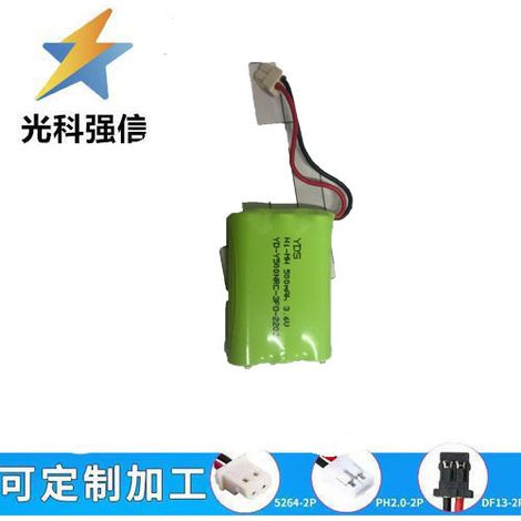 Suitable for push-pull force gauges with push-pull display and counting function, NI-MH AAA 500mAh 3.6V rechargeable battery pack.