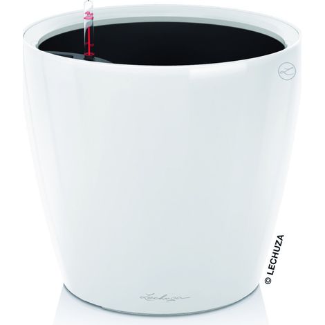 LECHUZA CLASSICO Premium LS 21 Komplettset weiß hochglanz