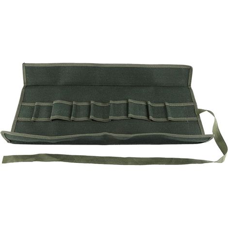Borsa da giardinaggio in tela, borsa multifunzionale portatile per riporre attrezzi, borsa con ruote, borsa porta attrezzi per bonsai