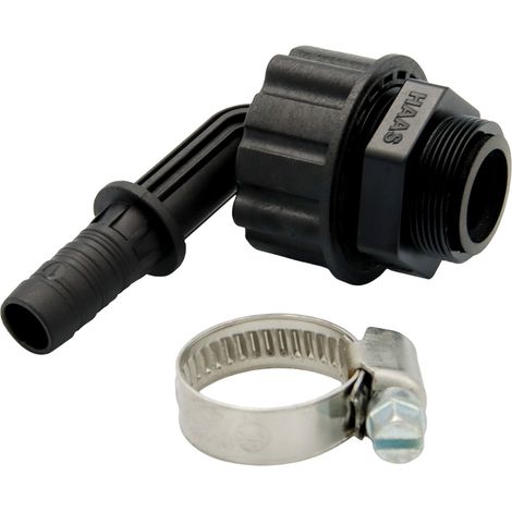 Zapfadapter M22 für Wasserhähne inkl. Schlauchschelle