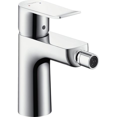 Hansgrohe Metris New - Miscelatore monocomando per bidet, con sistema di scarico, cromato 31280000 (1/4)