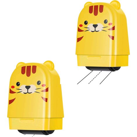 Joefnel Datenschutz-Rollen, 2er-Pack, wasserdicht und diebstahlsicher, zum Schutz persönlicher Daten (Tiger)