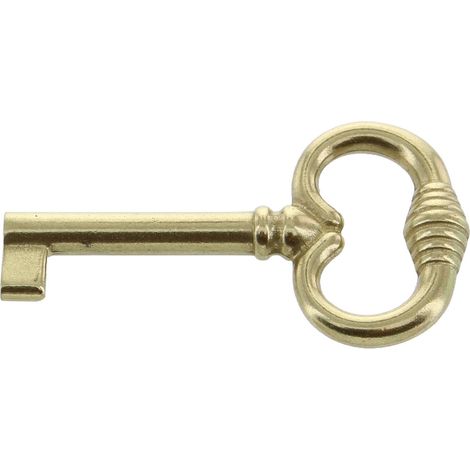 1BL BLISTER CHIAVI X MOBILI ART. 33708 OTTONE LUCIDO (PZ.2) (1/2)