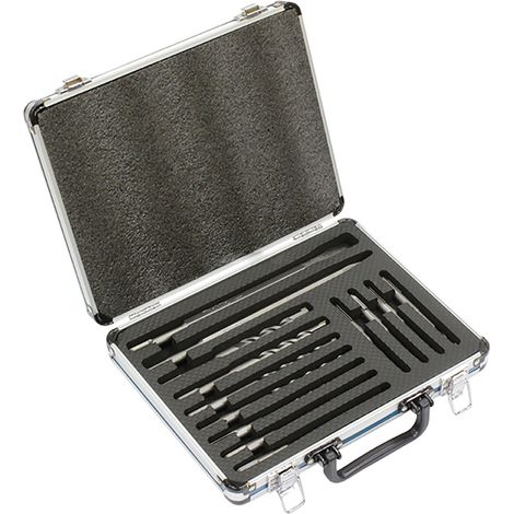 Set di 11 punte, 1 punta, 1 scalpello MAKITA B-64674 con attacco SDS-PLUS