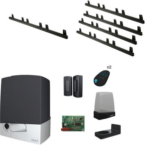 Came kit BXV cancelli scorrevoli fino a 14M e 400Kg + 5 MT Cremagliera - 8K01MS-003