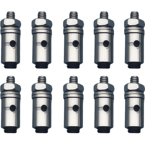 Lot de 10 connecteurs de tige de poussée réglables en métal pour hélicoptère à distance de 2 mm de diamètre (1/5)