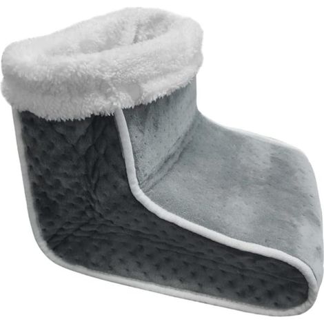 Chauffe-pieds électrique sous le bureau, chauffage rapide, 6 réglages de température, 4 minuteries, gris (1/5)