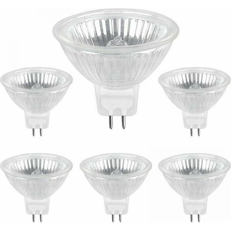 GU5.3 35W 12V Halogenlampe, MR16 Halogen-Spotlampe, 6er-Pack