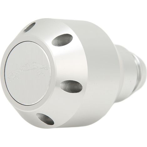 Manette de levier de vitesse en alliage d'aluminium argenté, surface lisse, prise confortable, remplacement pour Subaru BRZ 2012-2020 (1/5)