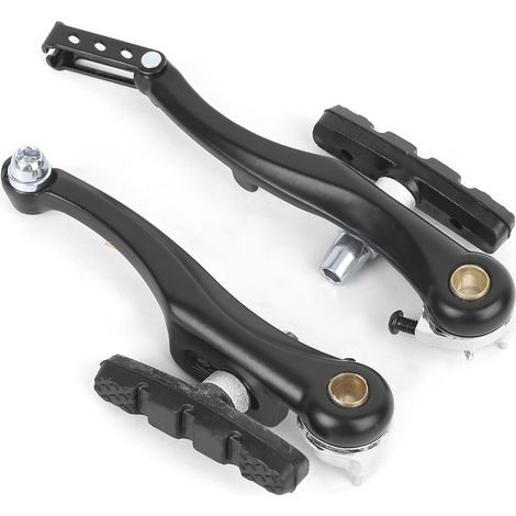 Paar/2 Paar schwarze V-Brake-Bremsen aus Aluminiumlegierung für Mountainbikes (vorne und hinten) (1/5)