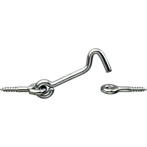 MASIDEF-CONNEX-GANCI CON OCCHIOLO ZINCATO 4,2X80 PZ.4