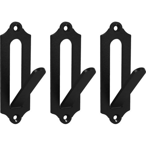 3 Outils de Suspension Muraux en Bois de Cerf avec Vis pour Suspendre des Crânes de Cerf,D'antilope,de Chèvre et D'ours