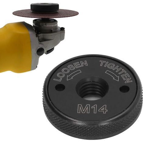 Plateau de pression autobloquant de 45 mm pour meuleuses d'angle électriques, plateau de pression M14 (1/5)