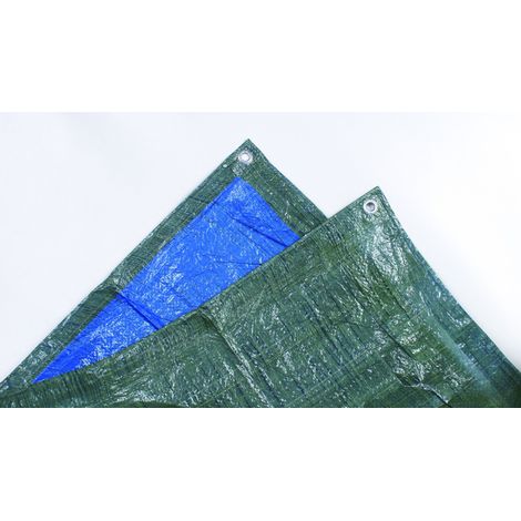 TEC HIT 890060 - Bâche de protection légère - 68g/m² - 3 x 5 mètres - En Polyéthylène (1/3)