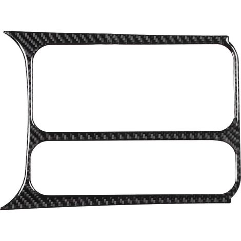 Modification automobile : panneau porte-gobelet en véritable fibre de carbone pour VW Tiguan 2010-2016. (1/5)