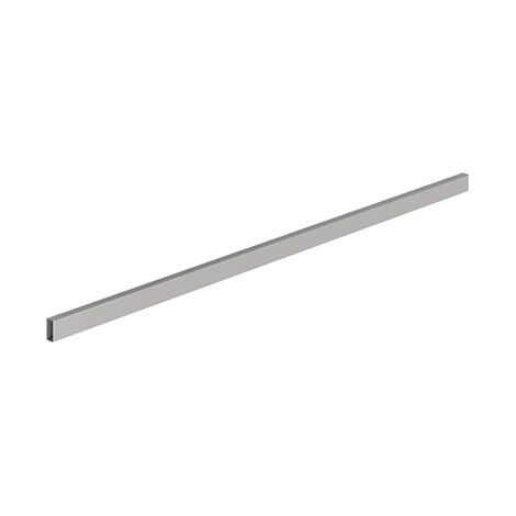 Tringle pour façade tiroir à l'anglaise Arcitech HETTICH à recouper en alu blanc - L.2000 mm - 9182714