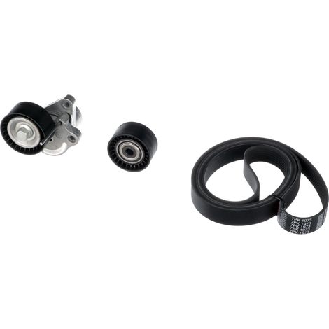 Jeu de courroies trapézoïdales à nervures Gates K017PK1973 NISSAN 1172000Q0C