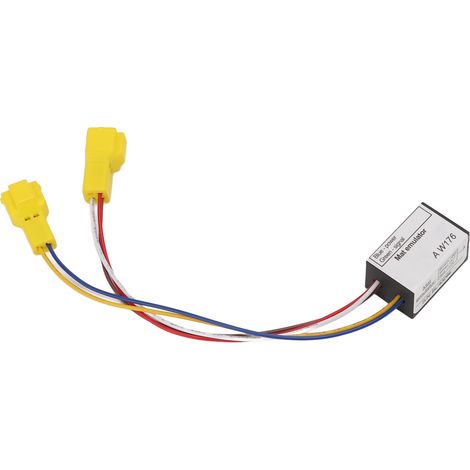Capteur de présence siège passager simulateur dérivation Type 2 pour Mercedes Classe C W203 2000-2004, émulateur de bypass, capteur d'occupation, accessoire auto (1/5)