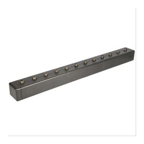 Répartiteur chauffage-chaudière 80-60 P-Pro, 6 groupes, 3m³/h max, 70kW L=1475mm